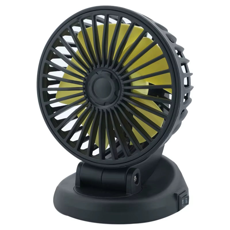 Car Fan Single Head Fan 360° Adjustable Cooling Fan Car Electrical Appliances with Cigarette Lighter Plug for Car Truck SUV RV