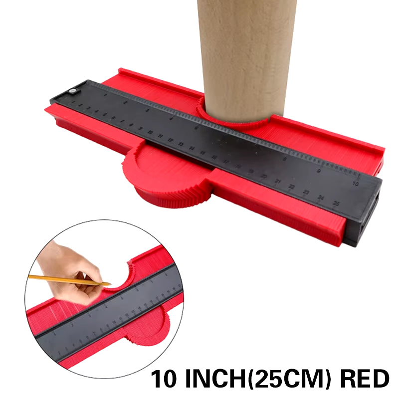 Contour Gauge Cutting Template Measuring Instrument Woodworking Tool Wood Measure Ruler Construction Contour Tool