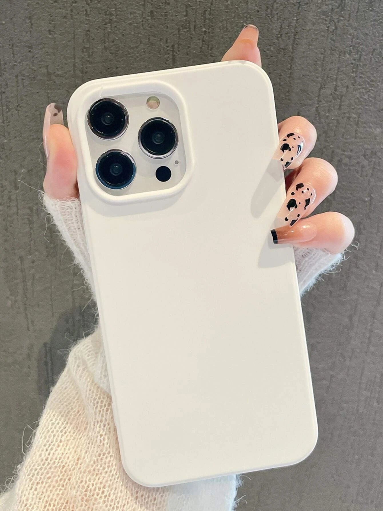 Apple Iphone 16 Iphone Simplistic Solid Color Matte Anti-Fall Mobile Phone Case