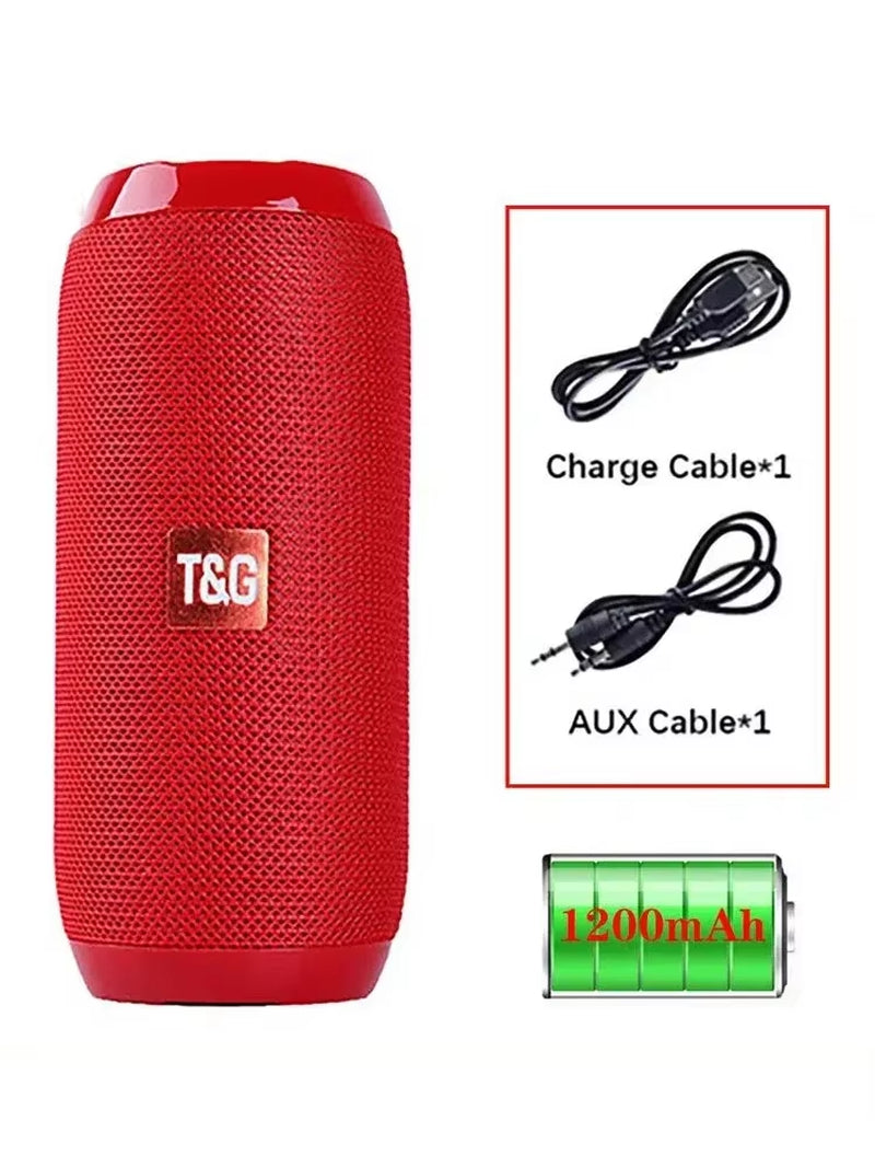 TG117 Portable Bluetooth Speaker Outdoor Wireless Woofer Free Call /FM/TF Card/Usb Flash Drive Connect Mobile Phone/Tablet