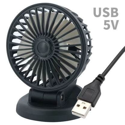 Car Fan Single Head Fan 360° Adjustable Cooling Fan Car Electrical Appliances with Cigarette Lighter Plug for Car Truck SUV RV