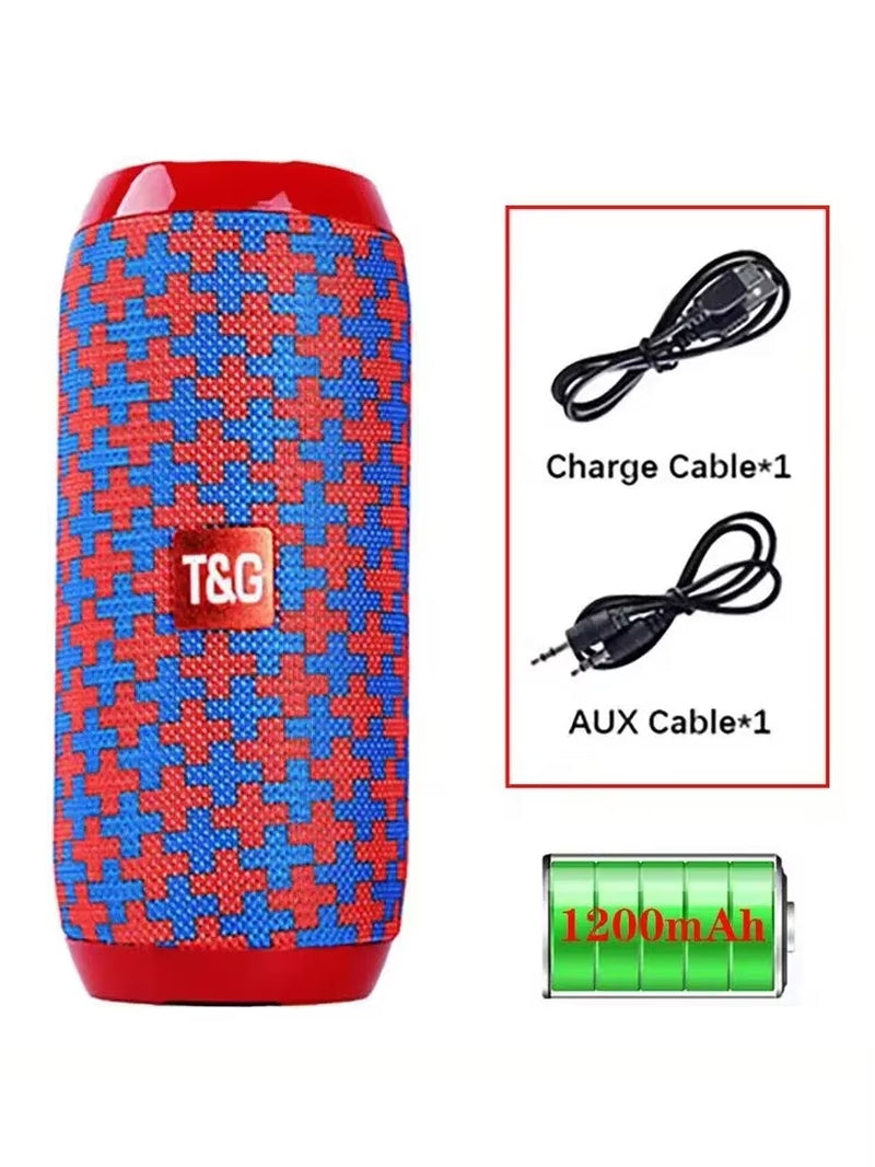 TG117 Portable Bluetooth Speaker Outdoor Wireless Woofer Free Call /FM/TF Card/Usb Flash Drive Connect Mobile Phone/Tablet