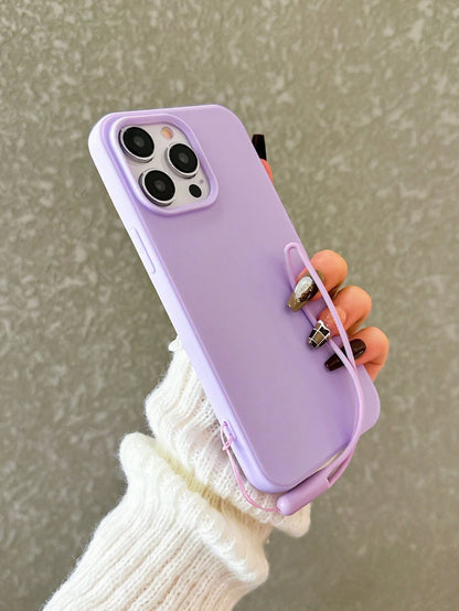 Apple Iphone 16 Iphone Simplistic Solid Color Matte Anti-Fall Mobile Phone Case