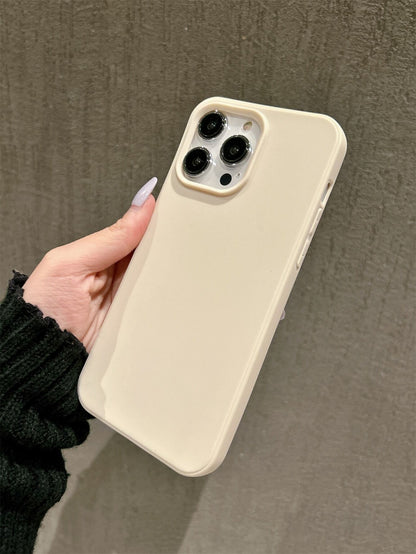 Apple Iphone 16 Iphone Simplistic Solid Color Matte Anti-Fall Mobile Phone Case
