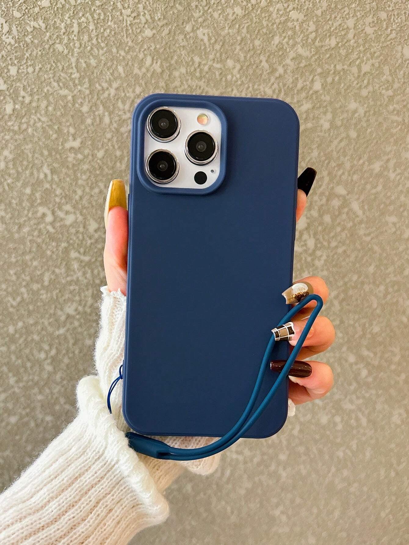 Apple Iphone 16 Iphone Simplistic Solid Color Matte Anti-Fall Mobile Phone Case