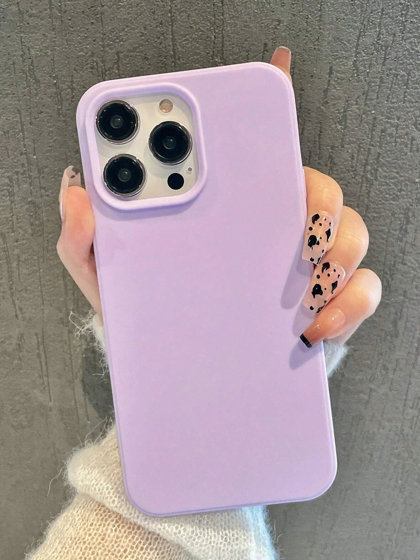Apple Iphone 16 Iphone Simplistic Solid Color Matte Anti-Fall Mobile Phone Case