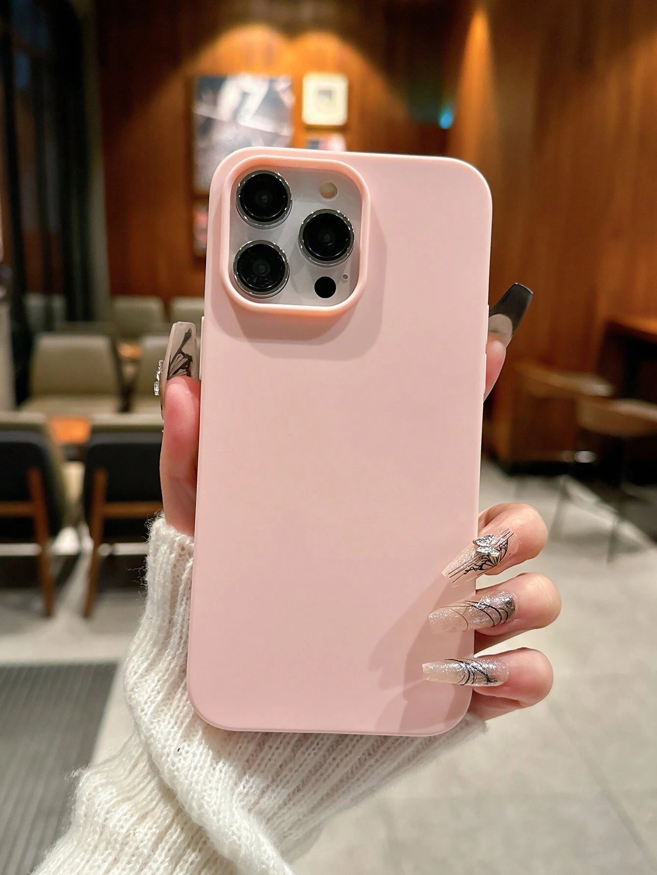 Apple Iphone 16 Iphone Simplistic Solid Color Matte Anti-Fall Mobile Phone Case