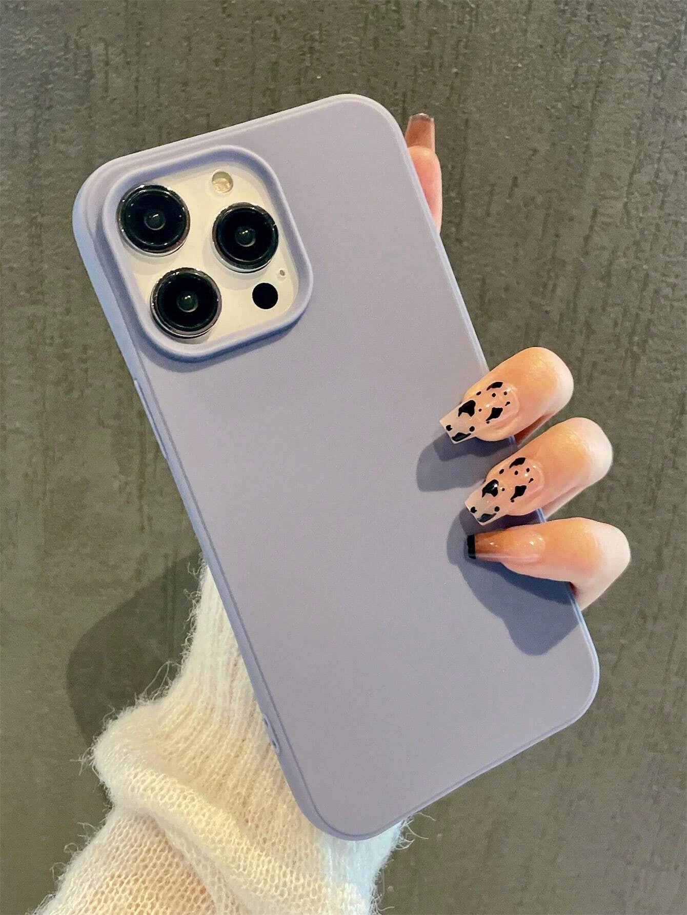 Apple Iphone 16 Iphone Simplistic Solid Color Matte Anti-Fall Mobile Phone Case