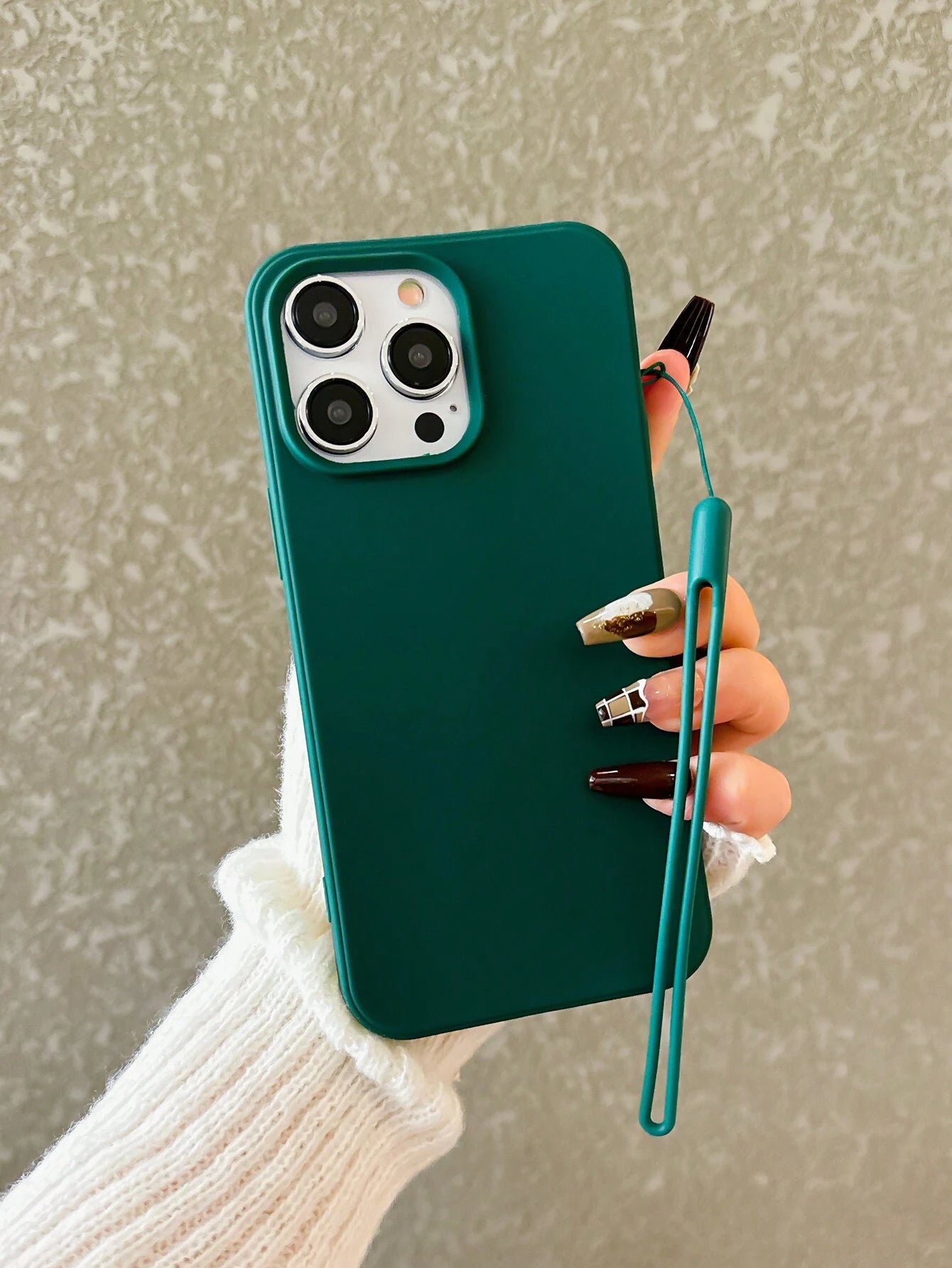 Apple Iphone 16 Iphone Simplistic Solid Color Matte Anti-Fall Mobile Phone Case