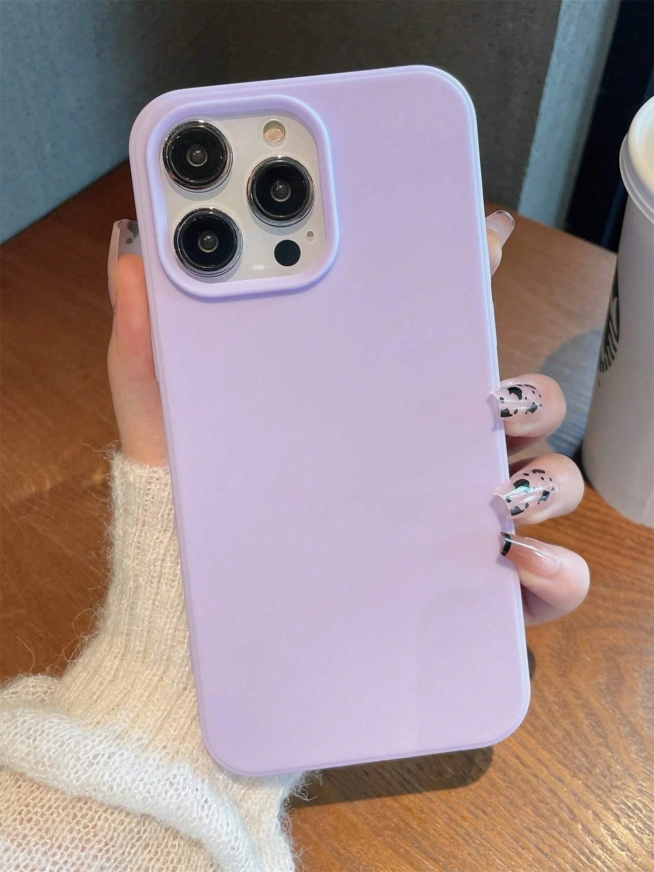 Apple Iphone 16 Iphone Simplistic Solid Color Matte Anti-Fall Mobile Phone Case