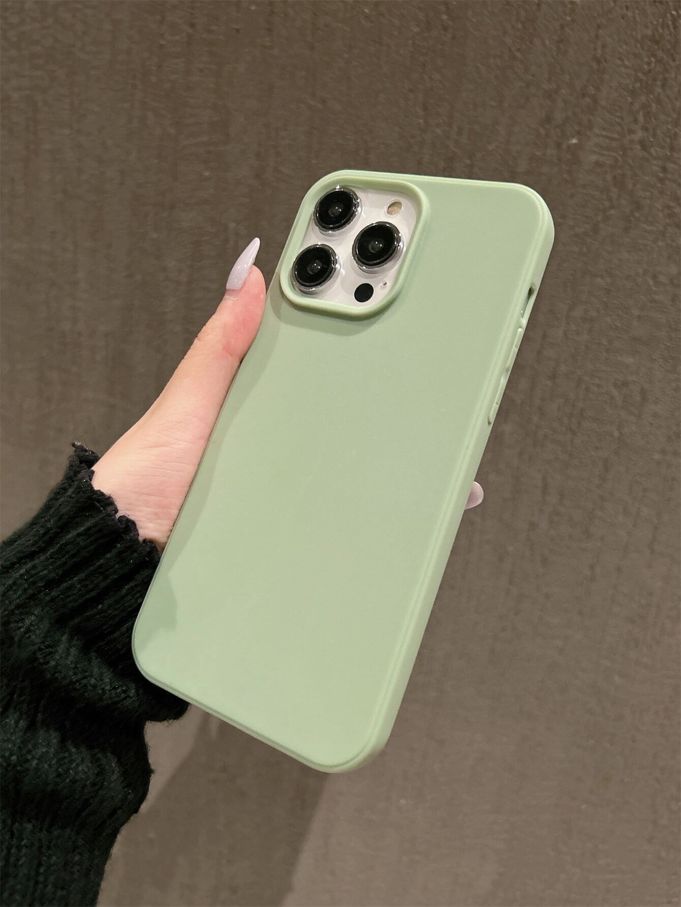 Apple Iphone 16 Iphone Simplistic Solid Color Matte Anti-Fall Mobile Phone Case