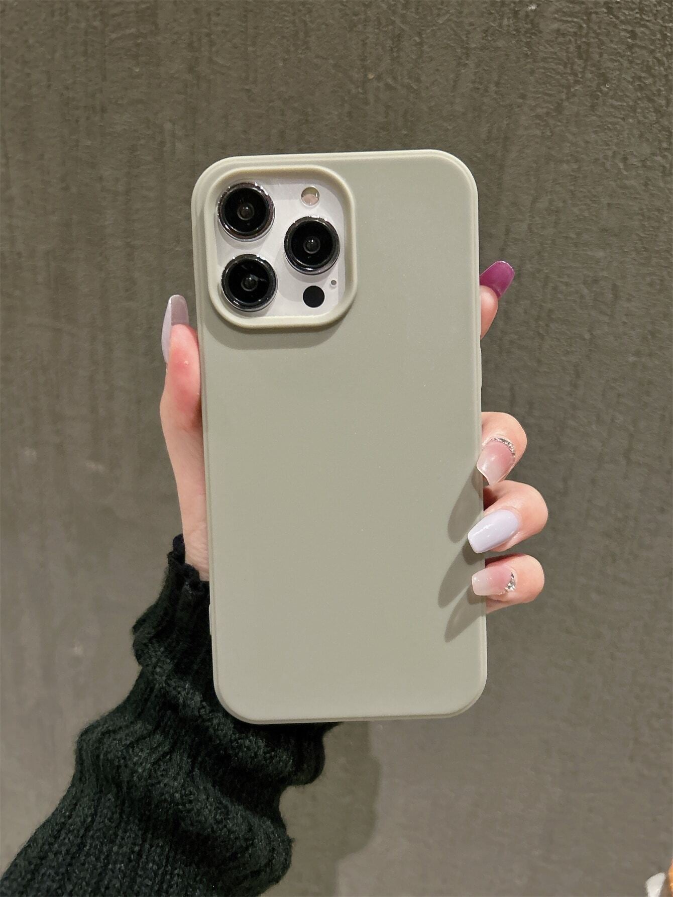 Apple Iphone 16 Iphone Simplistic Solid Color Matte Anti-Fall Mobile Phone Case