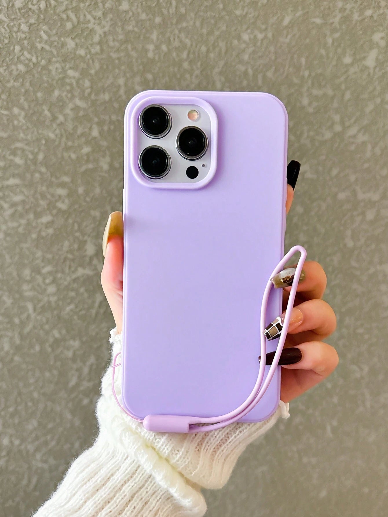 Apple Iphone 16 Iphone Simplistic Solid Color Matte Anti-Fall Mobile Phone Case