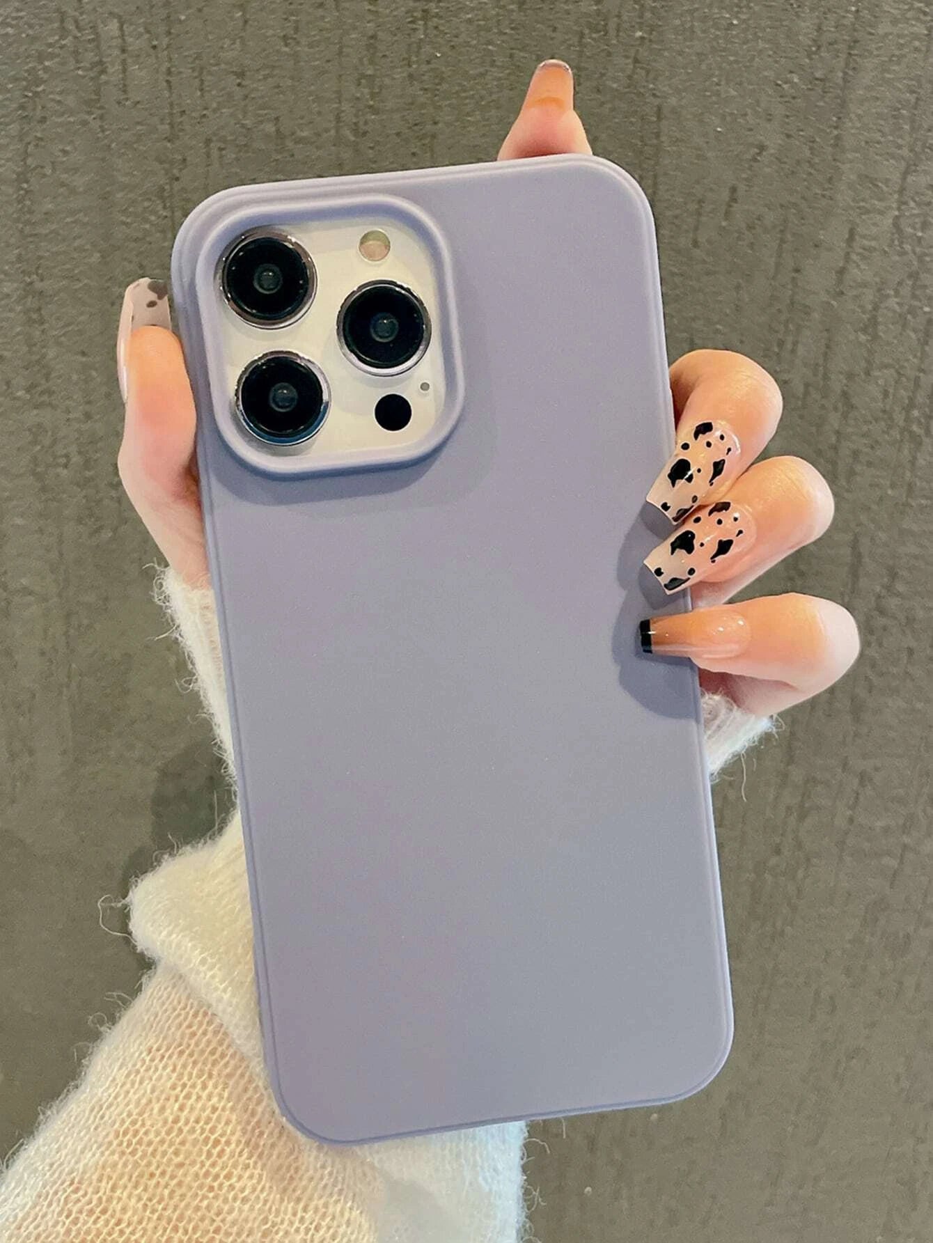 Apple Iphone 16 Iphone Simplistic Solid Color Matte Anti-Fall Mobile Phone Case