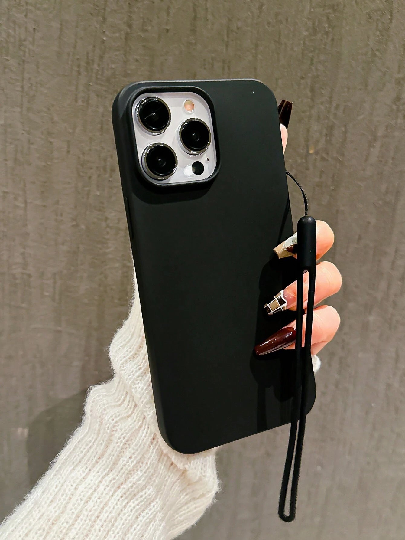Apple Iphone 16 Iphone Simplistic Solid Color Matte Anti-Fall Mobile Phone Case