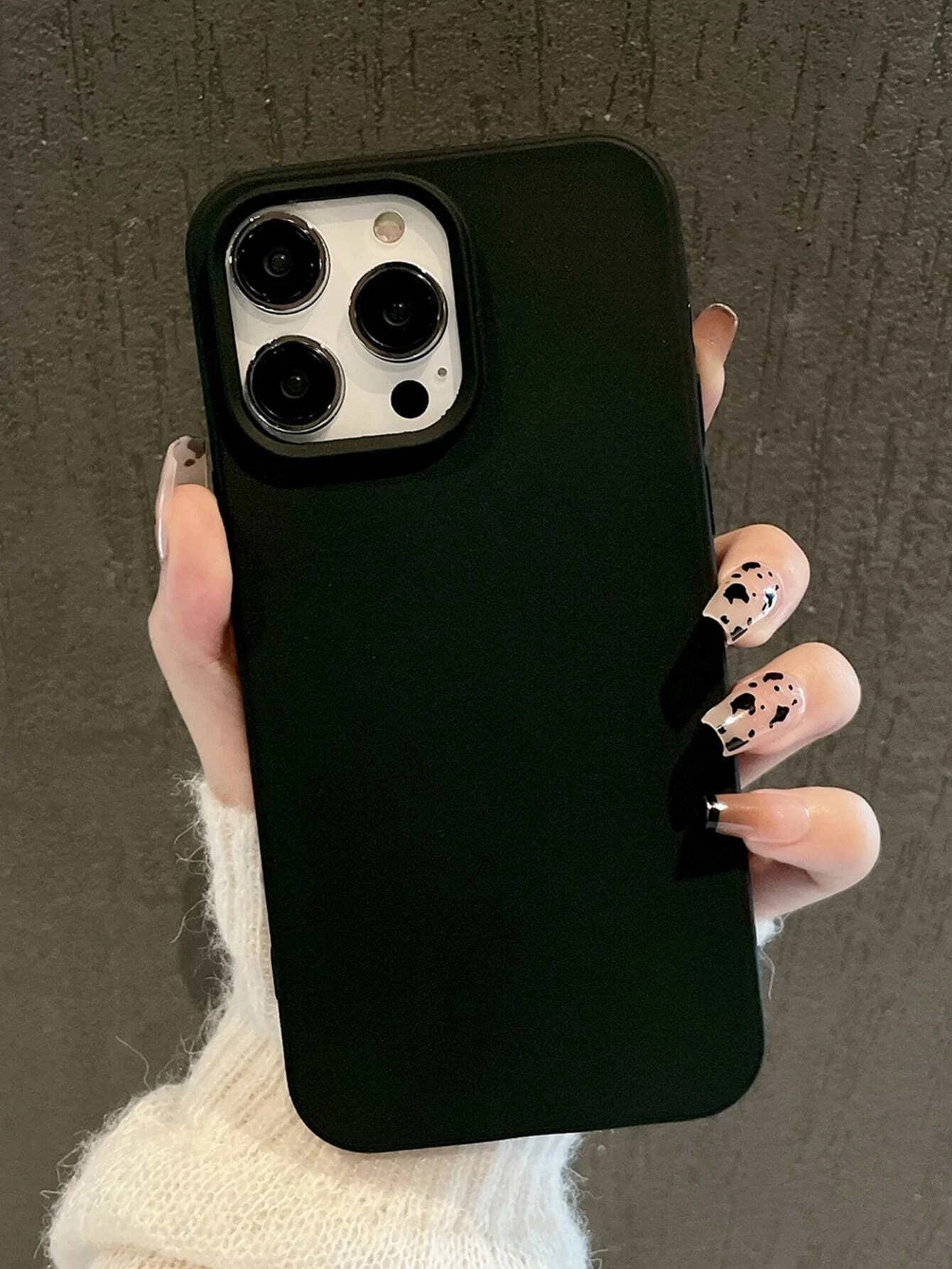 Apple Iphone 16 Iphone Simplistic Solid Color Matte Anti-Fall Mobile Phone Case