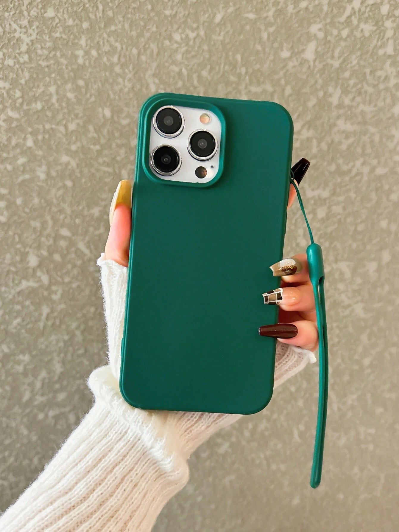 Apple Iphone 16 Iphone Simplistic Solid Color Matte Anti-Fall Mobile Phone Case