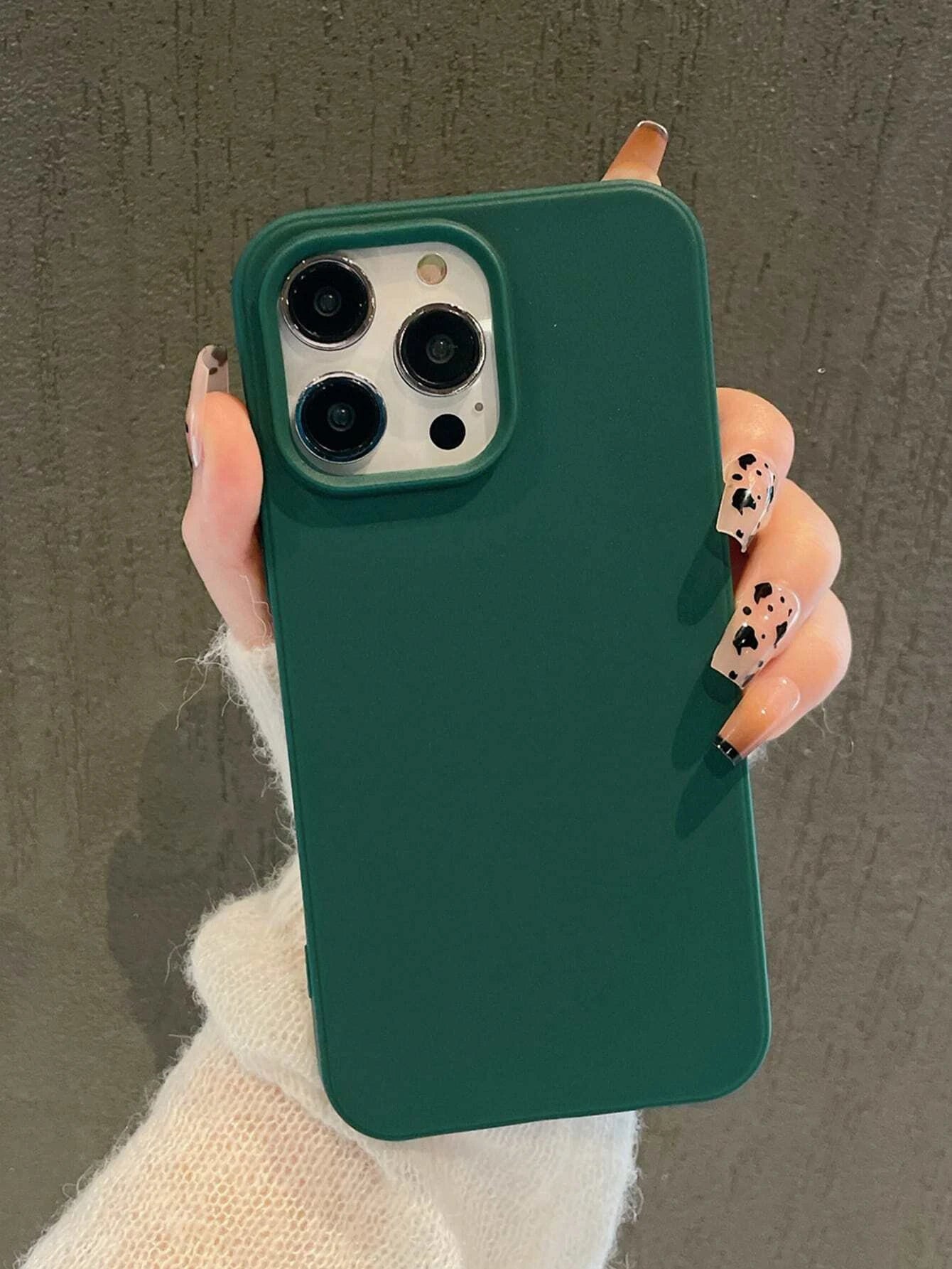 Apple Iphone 16 Iphone Simplistic Solid Color Matte Anti-Fall Mobile Phone Case