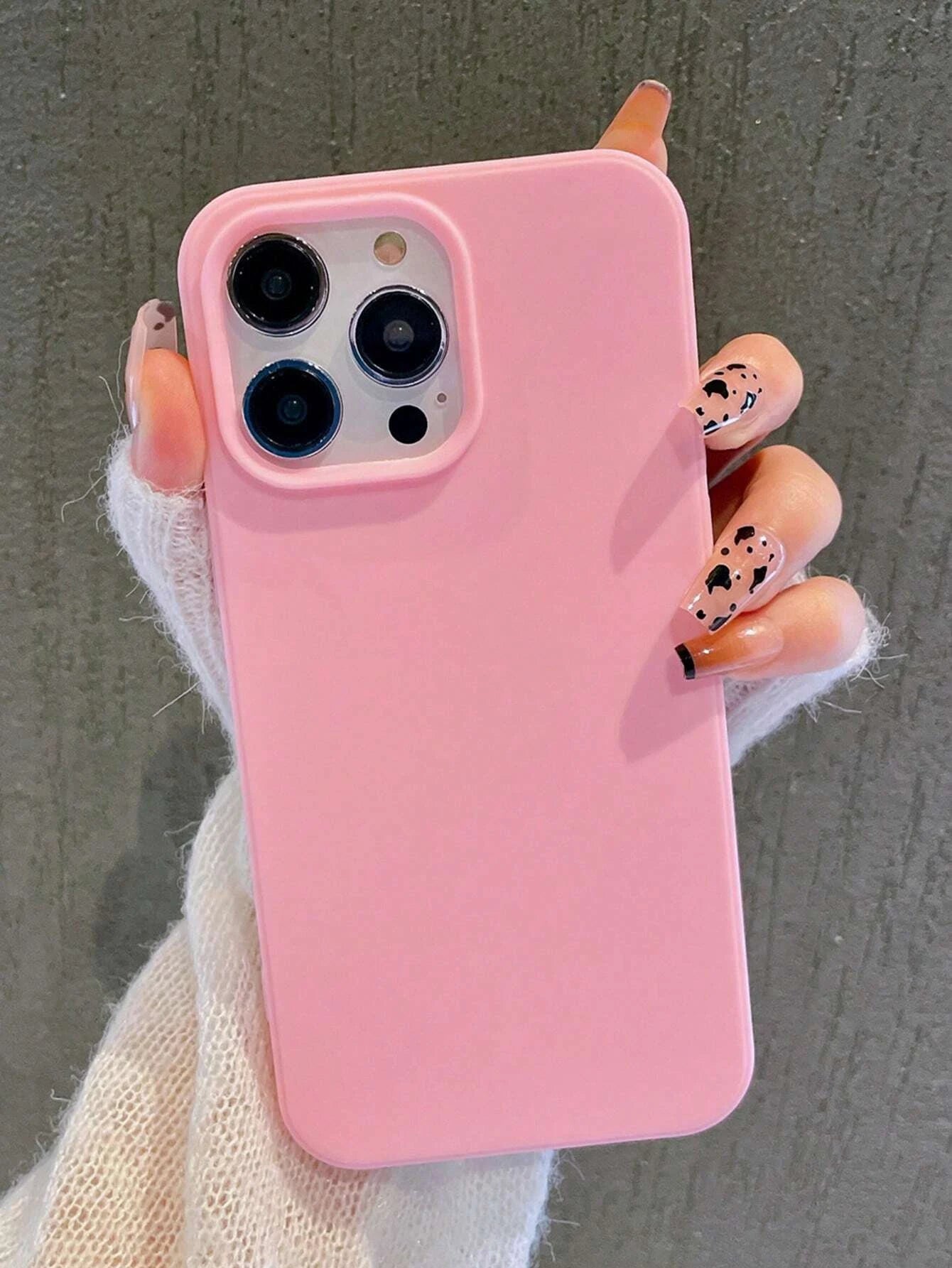 Apple Iphone 16 Iphone Simplistic Solid Color Matte Anti-Fall Mobile Phone Case