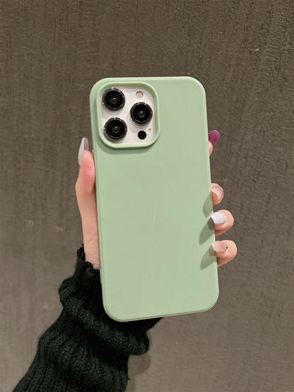 Apple Iphone 16 Iphone Simplistic Solid Color Matte Anti-Fall Mobile Phone Case