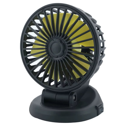 Car Fan Single Head Fan 360° Adjustable Cooling Fan Car Electrical Appliances with Cigarette Lighter Plug for Car Truck SUV RV