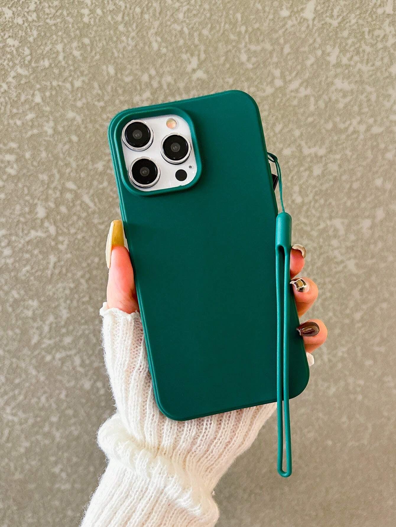 Apple Iphone 16 Iphone Simplistic Solid Color Matte Anti-Fall Mobile Phone Case