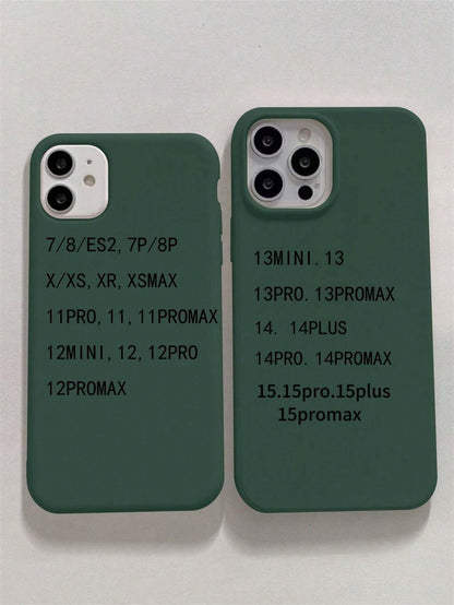 Apple Iphone 16 Iphone Simplistic Solid Color Matte Anti-Fall Mobile Phone Case