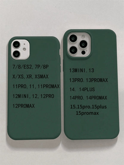 Apple Iphone 16 Iphone Simplistic Solid Color Matte Anti-Fall Mobile Phone Case