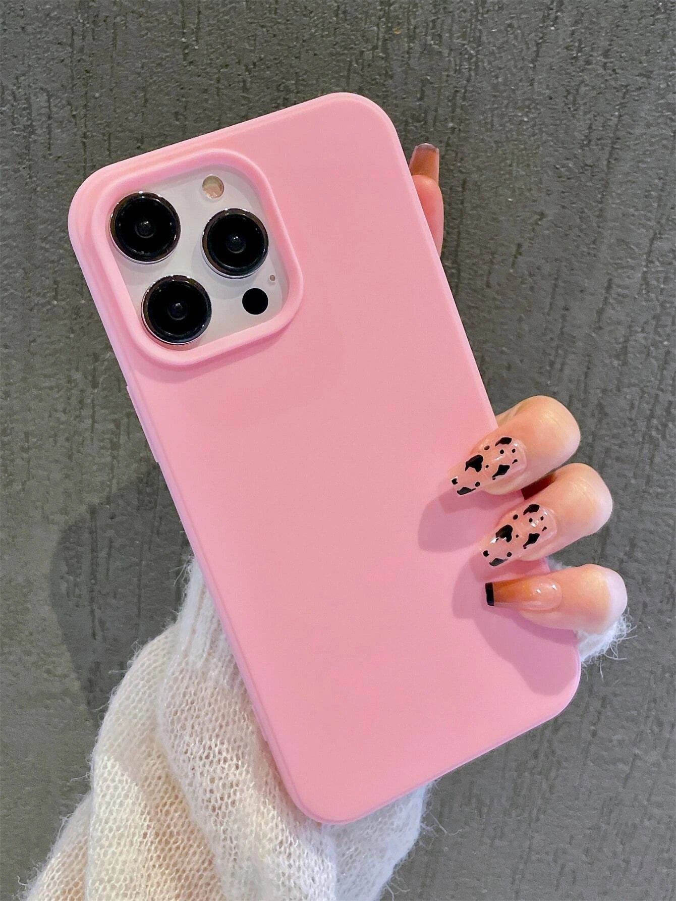 Apple Iphone 16 Iphone Simplistic Solid Color Matte Anti-Fall Mobile Phone Case