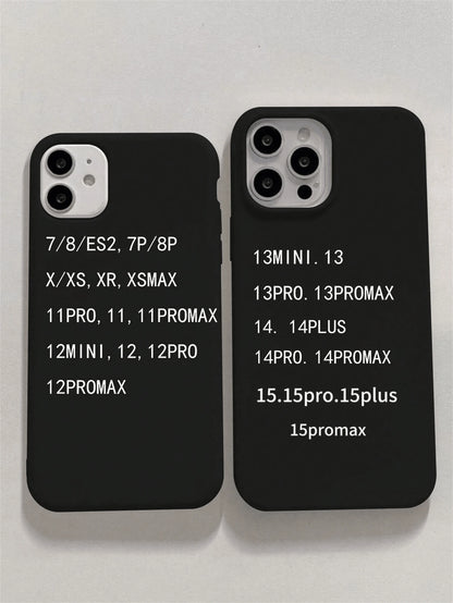 Apple Iphone 16 Iphone Simplistic Solid Color Matte Anti-Fall Mobile Phone Case