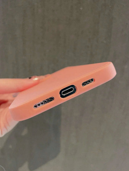 Apple Iphone 16 Iphone Simplistic Solid Color Matte Anti-Fall Mobile Phone Case