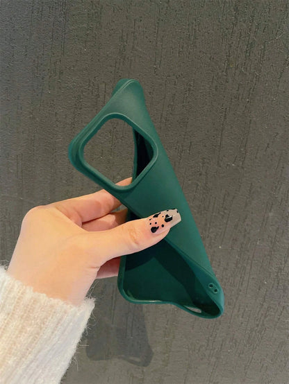 Apple Iphone 16 Iphone Simplistic Solid Color Matte Anti-Fall Mobile Phone Case