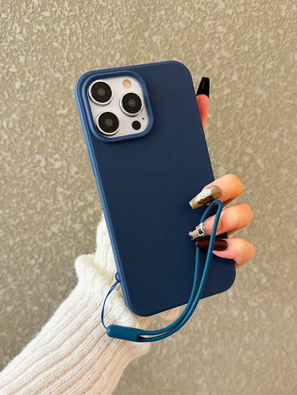 Apple Iphone 16 Iphone Simplistic Solid Color Matte Anti-Fall Mobile Phone Case